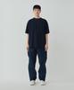 Snow Peak Knit Pullover Short Sleeve Size and Co/Pe KN-25SU002 T-Shirt, Navy, S, Men's Women's