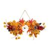 Durable Wall Hanging Props Artificial Halloween Maple Leaf Pumpkin Pendant Realistic   Thanksgiving