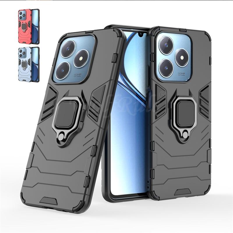 For Cover Realme Note 60X Case OPPO Realme Note 60X Capas Shockproof Holder Stand Ring Magnetic Case For Realme Note 60X Fundas