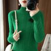 Women Sweater Turtleneck MODERN NEW SAGA Winter Knitted Pullover Autumn Soft Warm Wool Sweaters Knit Top Female Jumper