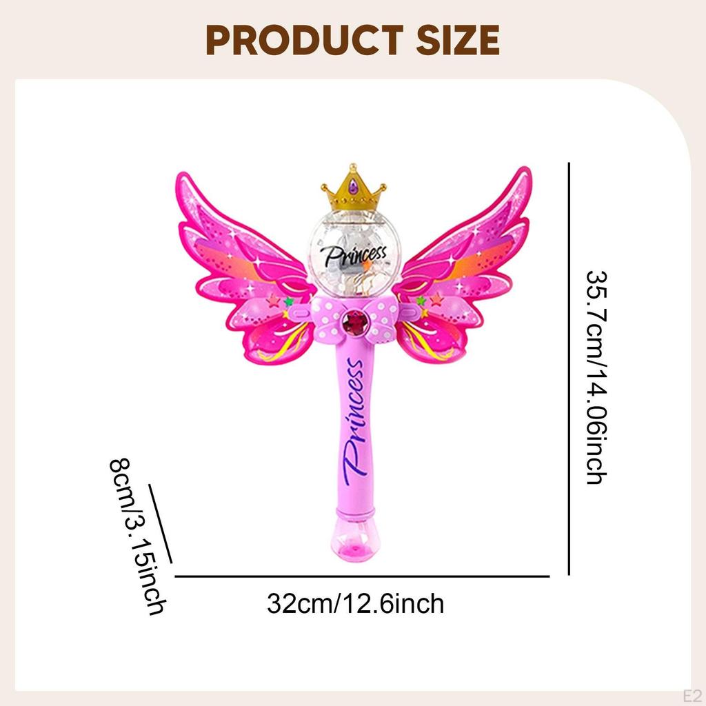Bubbles Toy Automatic with Lighting Birthdays Gift Party Favors Blower