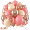30-Piece Matte Balloon Set for Birthdays and Weddings, Vacuum-Packable
