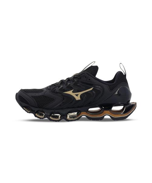 [Mizuno] Унисекс Wave Prophecy 14 S - Черный:GE Gold [J1GC258381] 255