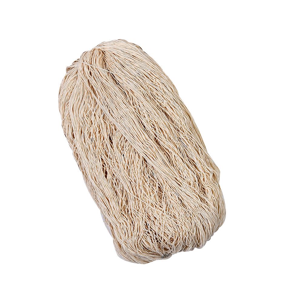 Beige Three-Strand Food-Grade Cotton Rope: Ideal for Wrapping Rice Dumplings, Curtain Ties, Decorative Crafts, and More.