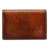 Business Card Holder Genuine Leather Patina Patina Made In Japan Cowhide Leather Black [Orobianco] Men's ORS-071309