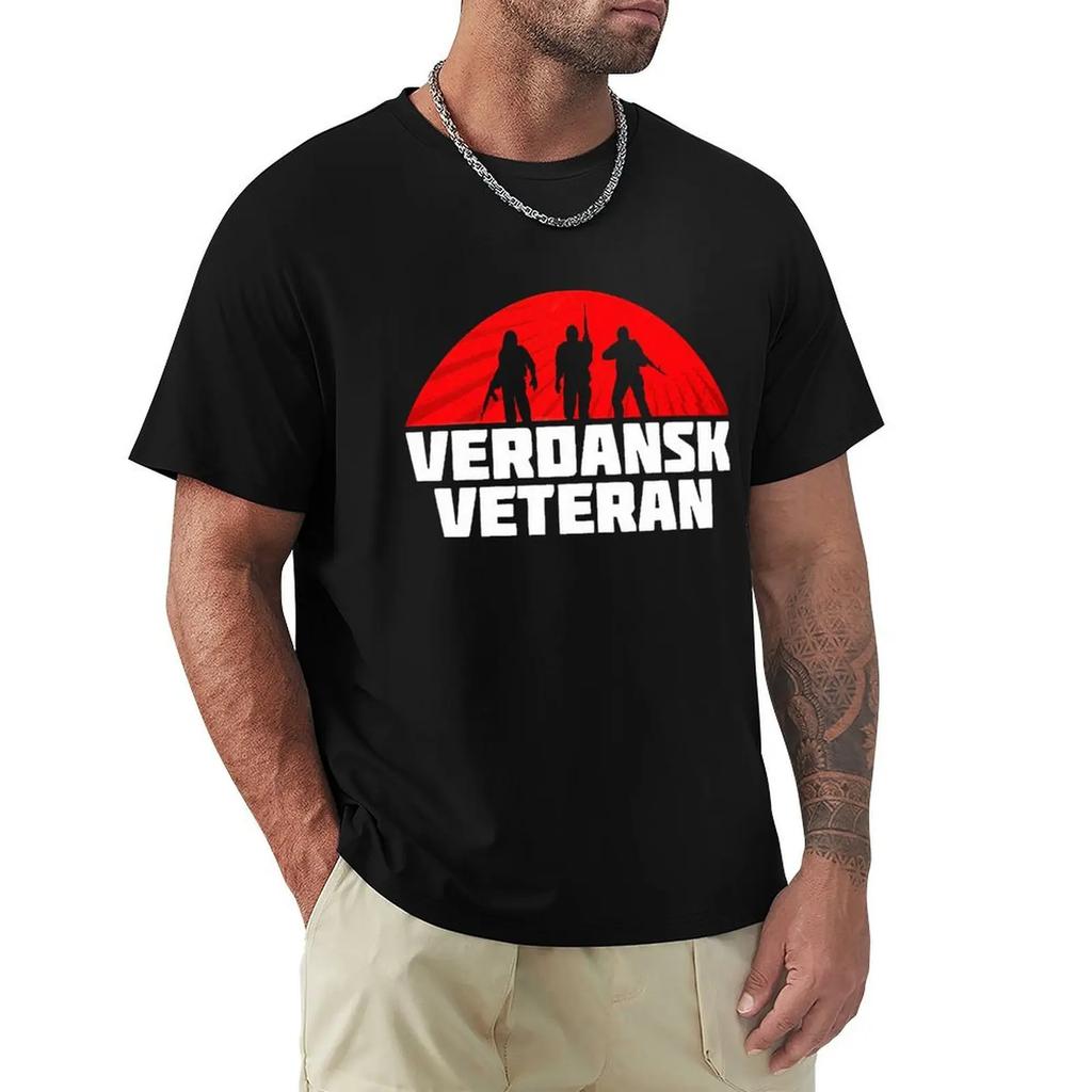 COD Warzone Hra Verdansk Veteránská Trička Kreslená Grafická Trička Cool Oblečení s Krátkým Rukávem Streetwear Trička Tričkové Topy
