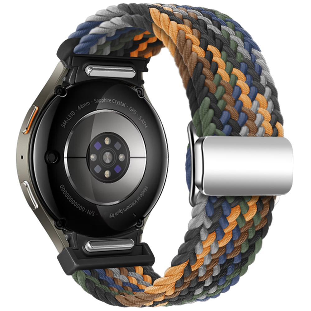 

Для Samsung Galaxy Watch FE 40мм/Watch7/6/6 Classic/5/5 Active/5 Pro/4/4 Classic/4 Active Плетеный ремешок для часов Магнитный ремешок L