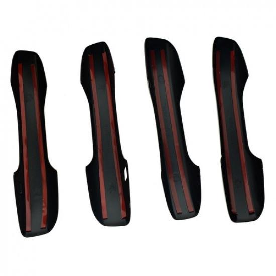 New Gloss Black Door Handle Cover Trim For Honda Civic 11th Gen
