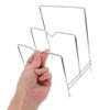 Portable Stainless Steel Cutting Board Holder Multi-layer Space Saving Pot Lid Stand Rustproof Kitchen Storage Rack