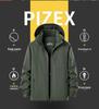 Men's Fleece-Lined Thick Jacket: Autumn/Winter Warm, Plus Size, Windproof & Waterproof Outdoor Coat.