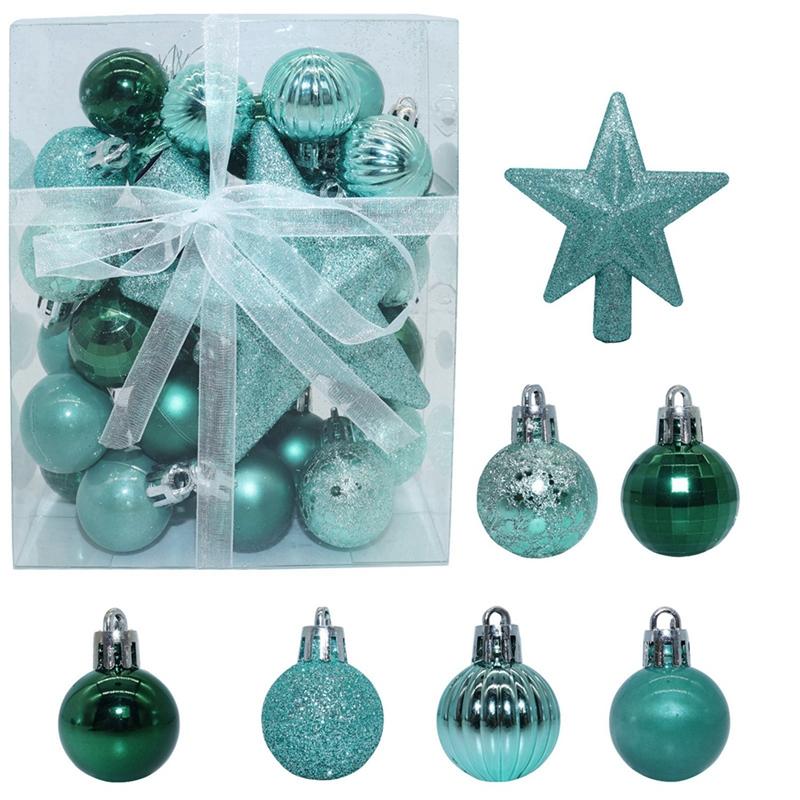 

Рождественские шары, елочные подвески 30/36 шт.