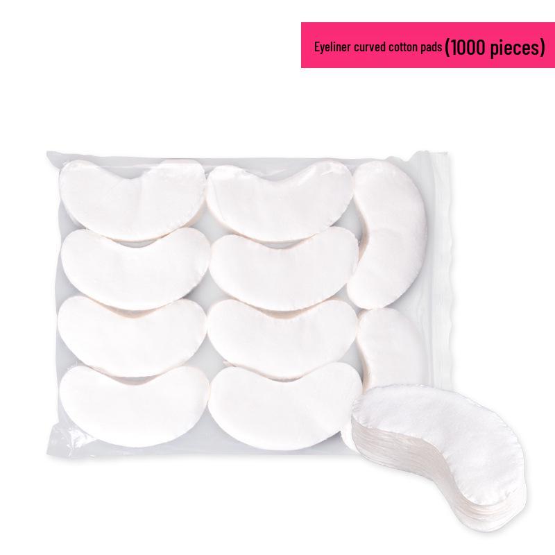 1200 výšivkových bavlněných tamponků pro semi-permanentní make-up: Jednorázové, Nail Art, Odstraňovač laku na nehty, Mokrý obklad & Odličovač