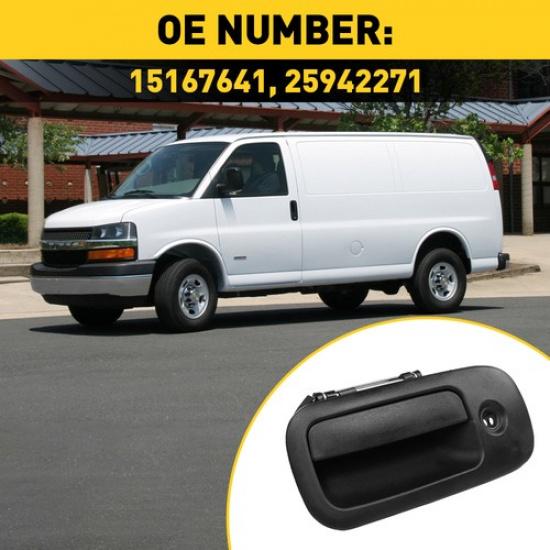 Front Driver LH Side Outside Door Handle For 96-09 Chevy Express 1500 2500 3500