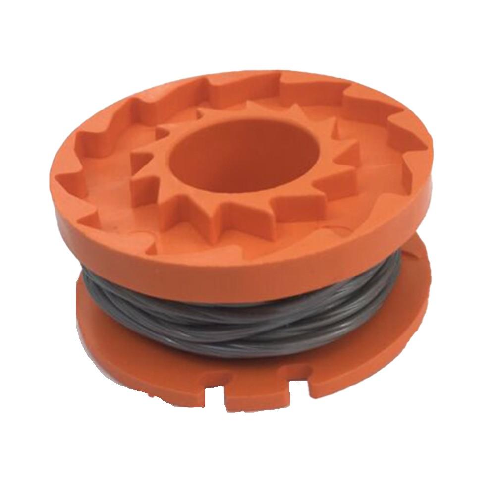 Sturdy Mower Spool Automatic Readjustment Flexible Use Orange