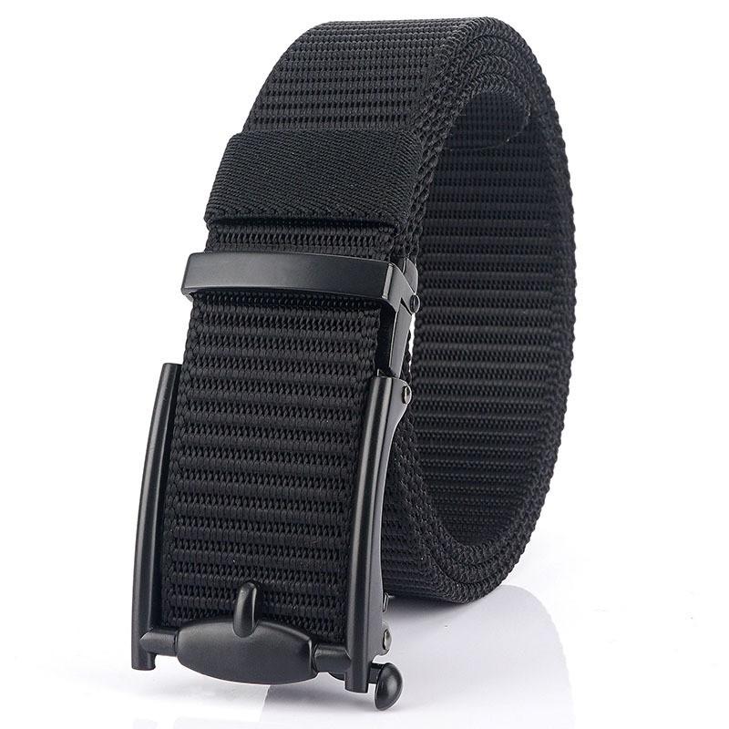 

2020 Toothless Automatic Buckle Belt Nylon Canvas Outdoor Casual Breathable 120cm