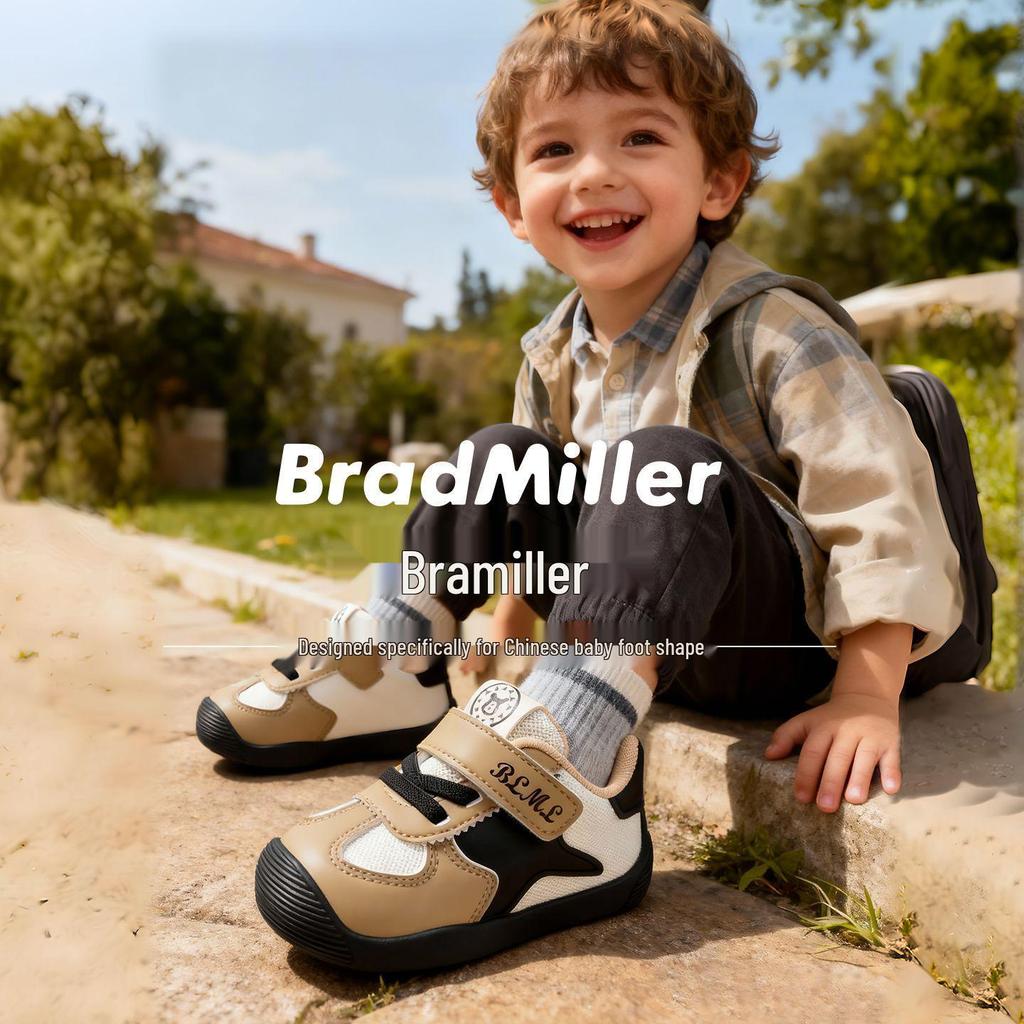 2026 Spring Boys' Soft Sole Non-Slip Sports Shoes - Breathable German Toddler Trainers