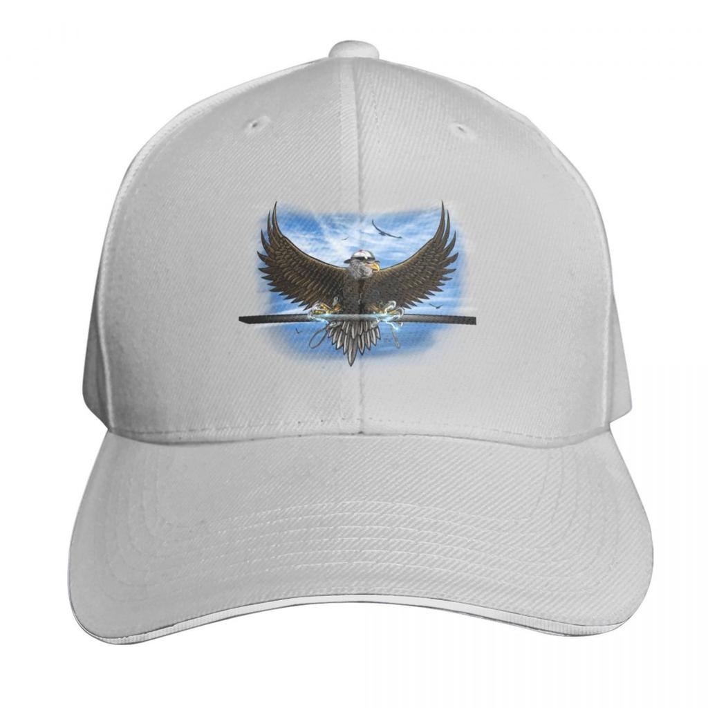 Power LineUnisex Eagle Shirt by RP Thor Baseball Cap western Hat Uv Protection Solar Hat Hood Sunscreen Women Caps Unisexs