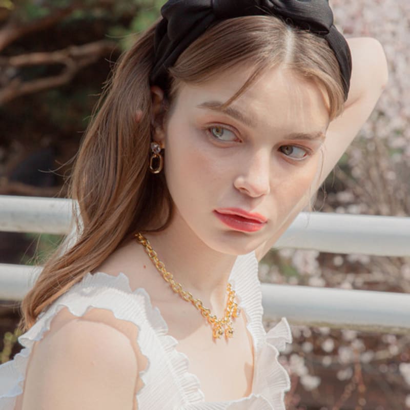 Jean Paul Clarisse Mesh-Band mit Schleife LFHB0658