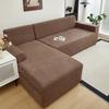 1pc Jacquard Sofa Slipcover Big Leaves Pattern Elastic Fitted Sofa Couch Protector Washable Sofa Covers for Sectional Sofachair