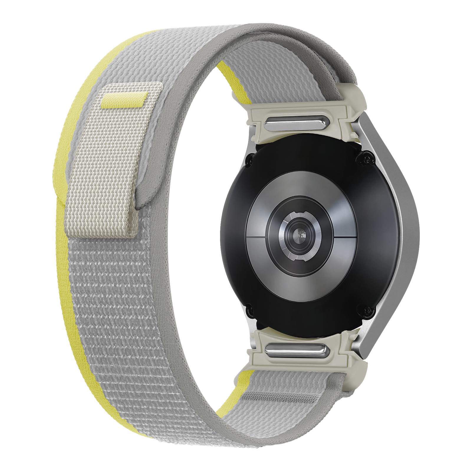 Ремешок для Samsung Galaxy watch 7 FE 6 5 Pro 4 classic 44мм 40мм на запястье Без зазоров Нейлоновый Trail ремешок браслет Galaxy watch 7 Ремешок Galaxy watch 4 40mm