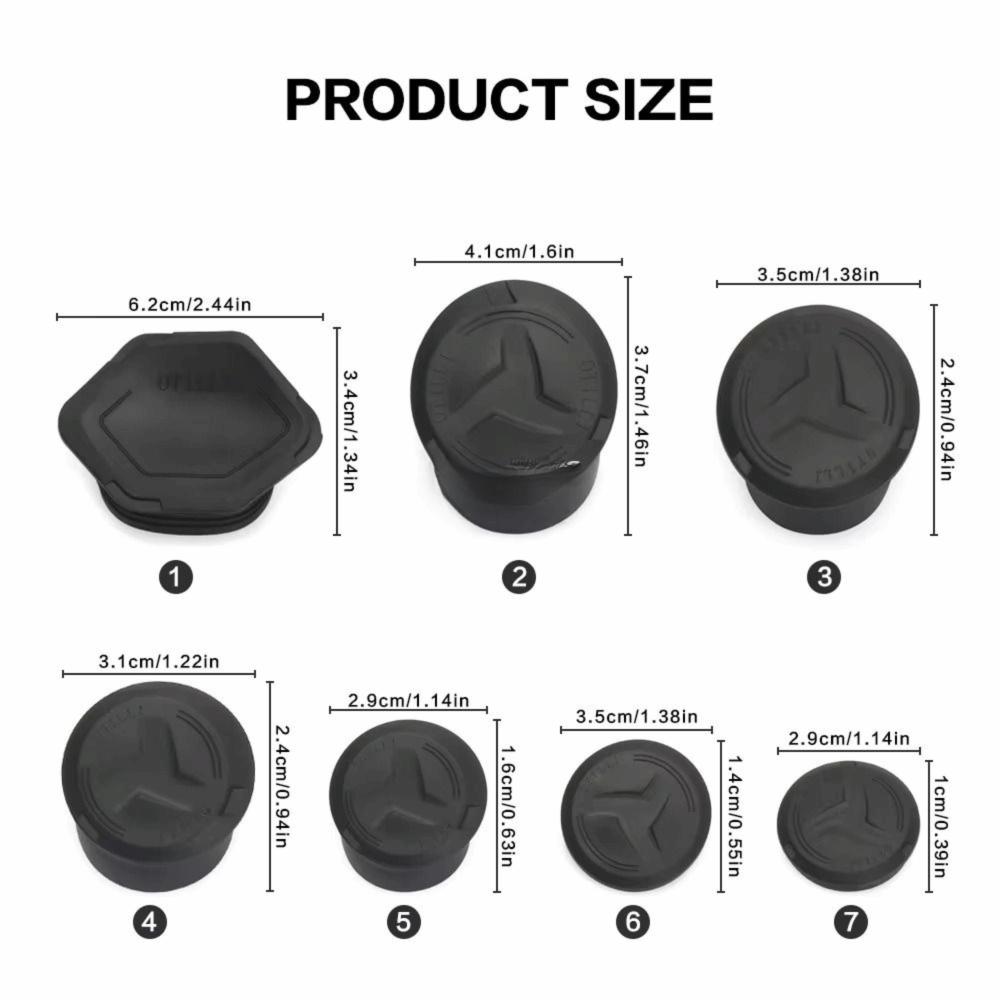 Plug Set Motorcycle Frame Hole Cover for BMW R1300GS R 1300 GS ADV R1300 GSA Bike Customization