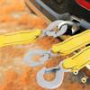 3M 3Ton Car Tow Cable Towing Pull Rope Strap with Hooks Portable Self-driving Tourism Heavy Rescue Rope Emergency Ropes