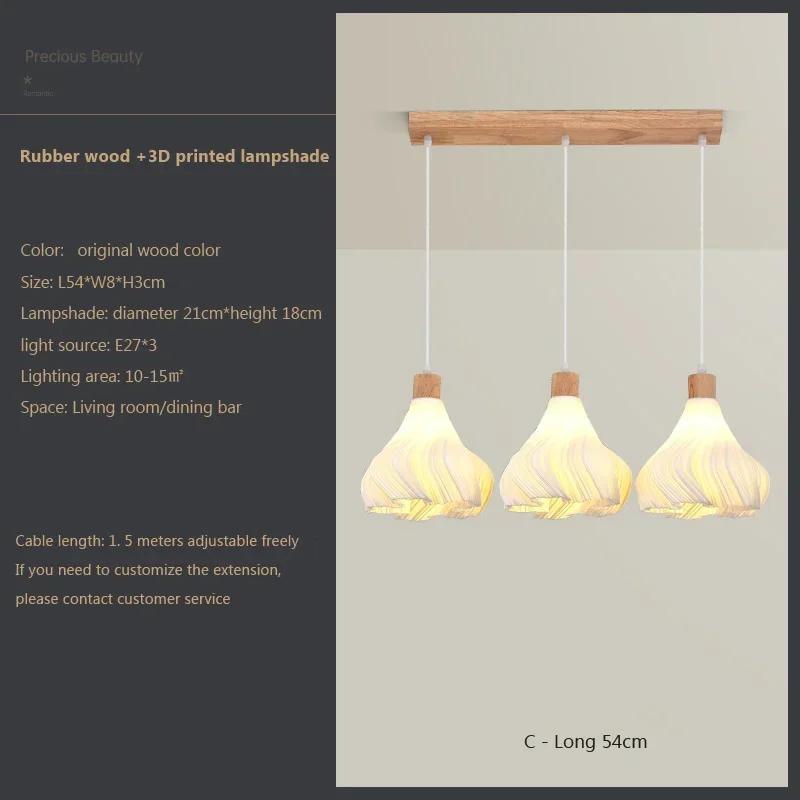 Modern Decor LED Chandeliers Semicircular Creative Pendant LightsFor/Restaurant/Bar/Clothing/Store/Home Lighting Decor Fixtures