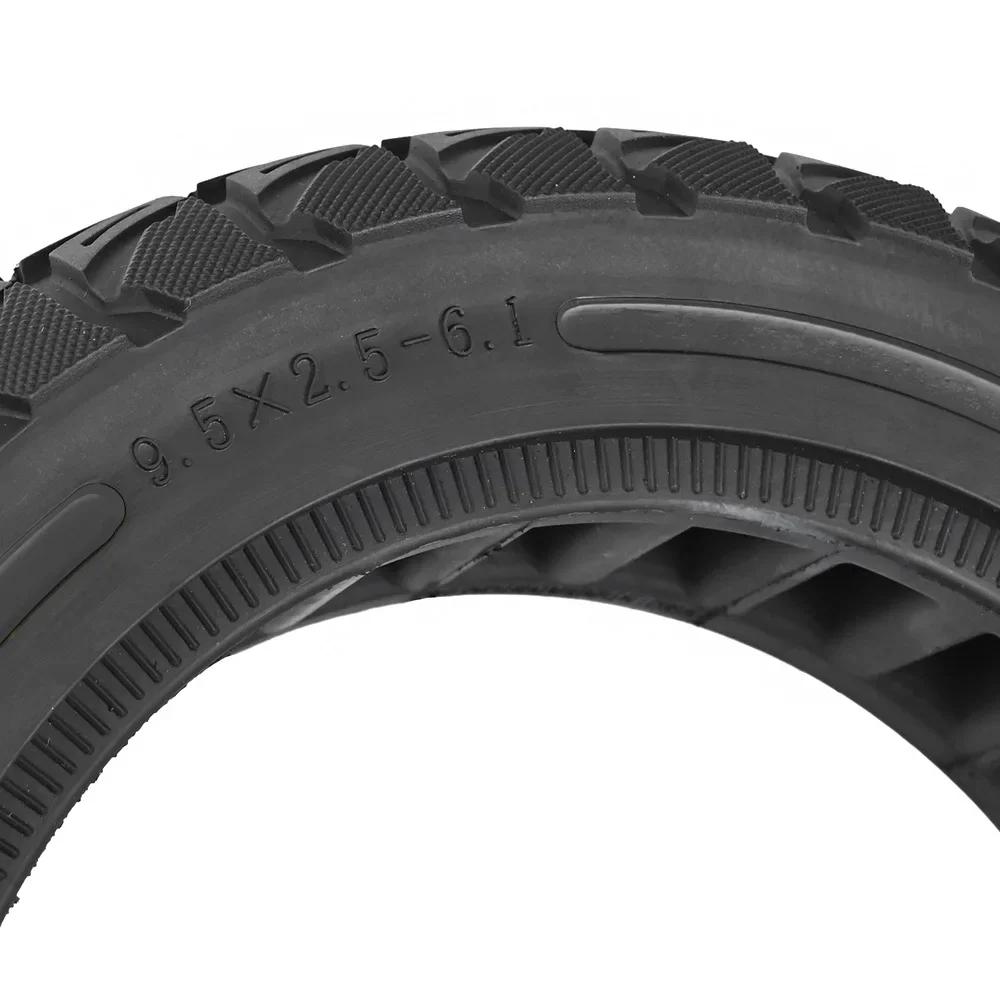 9.5x2.5-6.1 Anti-Explosion Tire Shock Absorber Honeycomb Tyre for NIU KQI3 Eectric Scooter 9.5inch Flick Color Solid Tire
