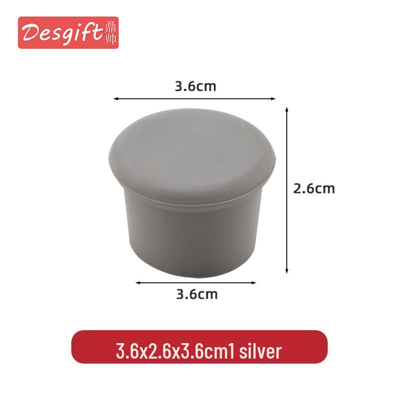 FDA Food-Grade Multi-Color Silicone Wine Bottle Stopper: Leak-Proof Fresh-Keeping Cover for Red Wine.