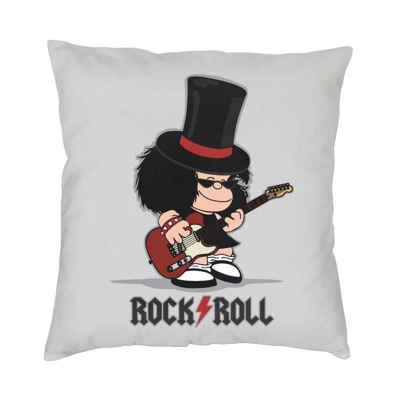 

Mafalda World And Her Puppy Cushion Cover Two Side Quino Comic Cartoon Floor Pillow Case for Living Room Pillowcase Decoration 30x30cm 12x12in