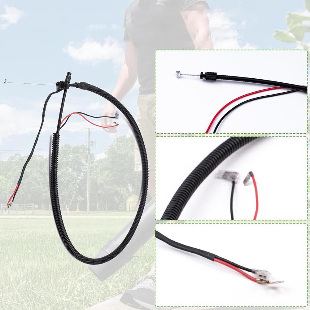 Replacement Throttle Cable Assembly 291899001 for RY38BP Blower with Rust Proof PVC Sheath and Precision Engine Connectors