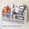 LIHIT LAB Magnetic Rack, Large, Horizontal, White, A7452-0