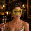 Adjustable Unisex Masquerade Prop Masque for Men Women, Venetian Party Half Face Versatile Event Costume Mardi Gras, Ball Proms, Halloween Vintage