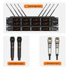 Host DC-120-4S Wireless Quad Handheld Microphone System (CN version)