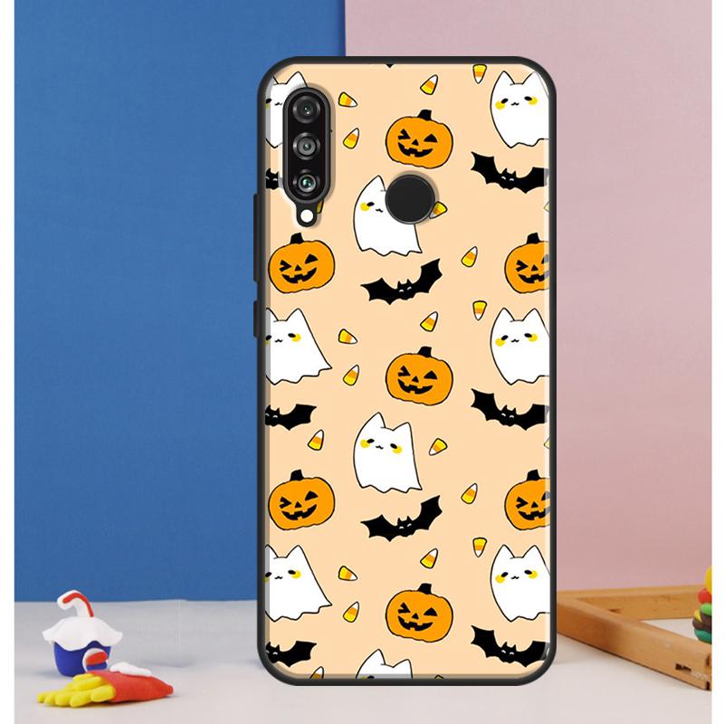 Halloween-Kürbis Hülle Für Huawei Nova 12i 11i 8i 7i 12s Y73 Y70 Y90 Y60 Y72 Y61 Y91 9 10 SE P40 Lite P30 Pro