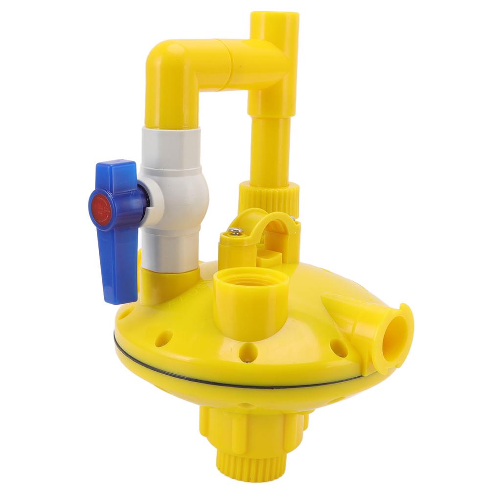 2 Way Recoil Pressure Regulator Automatic Increasing Reducing Valve for Chicken Duck Rabbit G3 4in