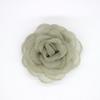Elegant High-End Silk Camellia Brooch for Ladies