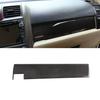 ABS Carbon Fiber Copilot Dashboard Panel Cover Trim Fit For Honda CR-V CRV 07-11