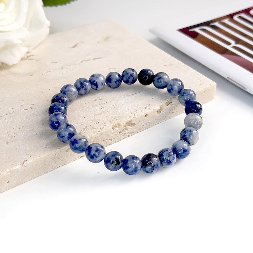 Wholesale 8 Mm Charm Beaded Bracelet Natural Stone Bracelet Crystal Bracelet Natural Stone Beaded Bracelet