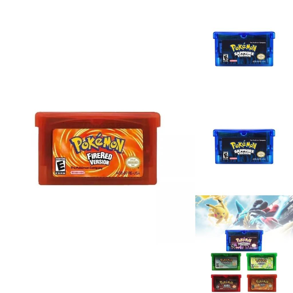 Nostalgic Ndsl Gbm Gbasp Gba Game Cartridge Collection With Legendary Pokmon Designs