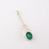 Green Onyx Gemstone 925 Sterling Silver Jewelry Handmade Partywear Pendant 1.79" PP-60-21
