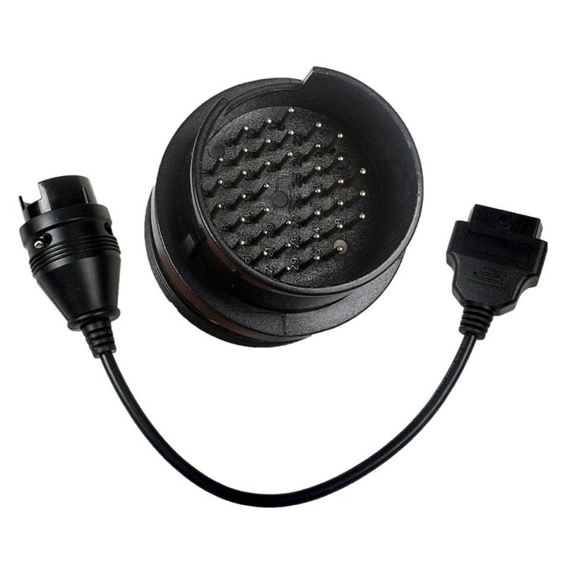 Car Diagnostic Connector OBD1 to OBD2 Connector Adapter 38 Pin OBDI Convert Cable for Mercedes Benz Car Diagnostic Cable Adapte