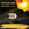2025 Update Amber 7443 7440 T20 LED CANBUS 144SMD Car Turn Signal Light Parking Lamp BulbTurn Signal 2