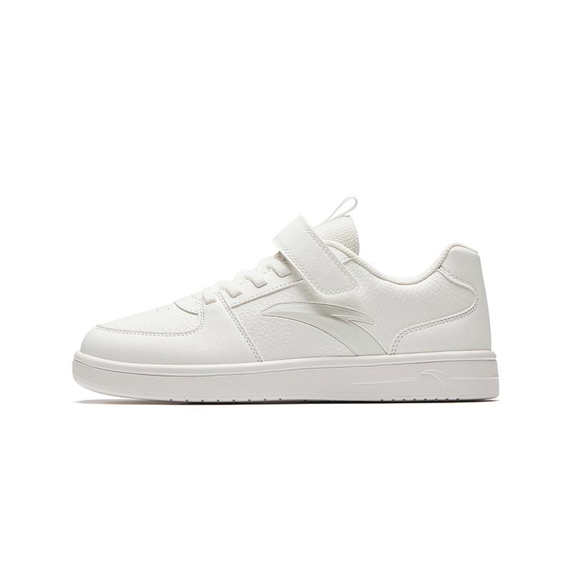 Anta Kids Trendy Color Block Simple Comfortable Versatile Sports Casual Anti-Kick Lightweight Shock Absorption Low-Top Kids Skate Shoes A12538077