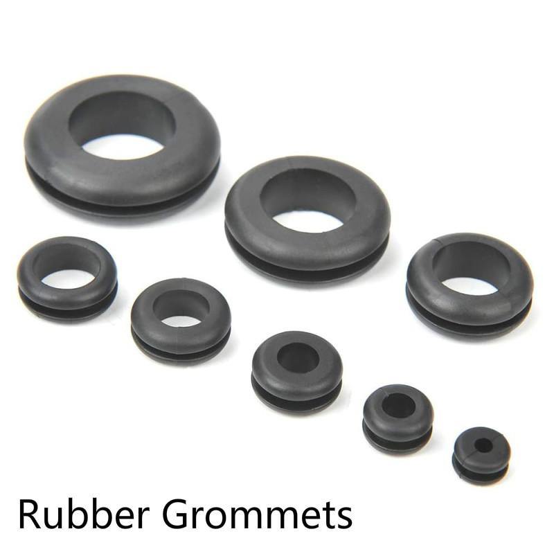 100/180/200pcs Black O Rings Rubber Washer Seals Gasket Grommet Assortment Kit Electrical Gasket O-Rings Seals Tools Set