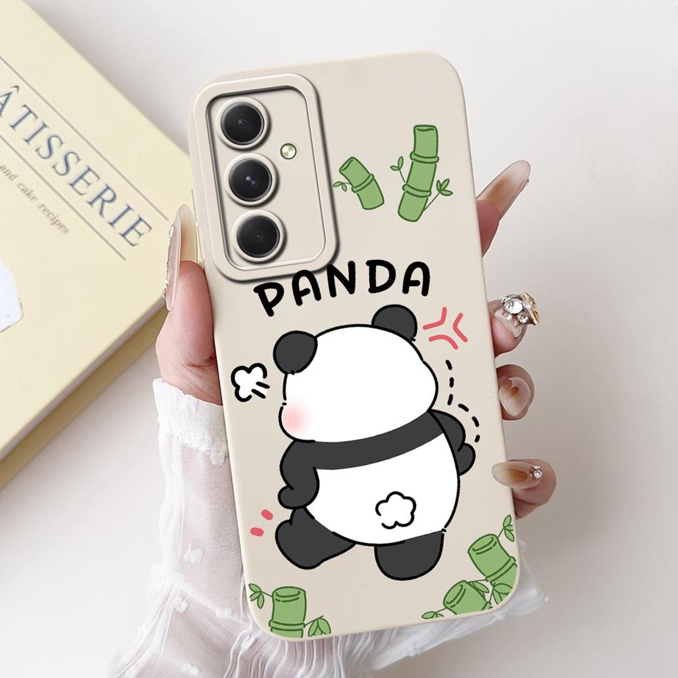 For Samsung Galaxy C55 M55 F55 5G Cute Panda Rabbit Cartoon Soft Silicon Case For Samsung C55 M55 F55 Shockproof Phone Cases
