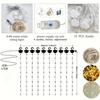 3meters Tulle Backdrop Curtains White Mesh Gauze Backdrop String Light Backdrop  Wedding Decoration