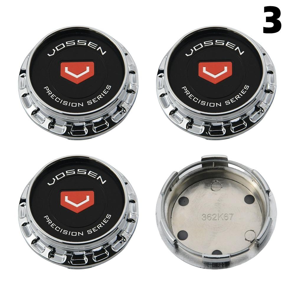 AAYR1 4 Stück 67mm Außendurchmesser / 62mm Innendurchmesser Kappe Für Felgen OZ VOSSEN Emblem Radnabendeckel Sportwagen Logo Radkappe Radkappen