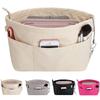 Storage Bags Multi-Pocket Handbag with Zipper Inner Bag Detachable Insert Bag Bag Making Material