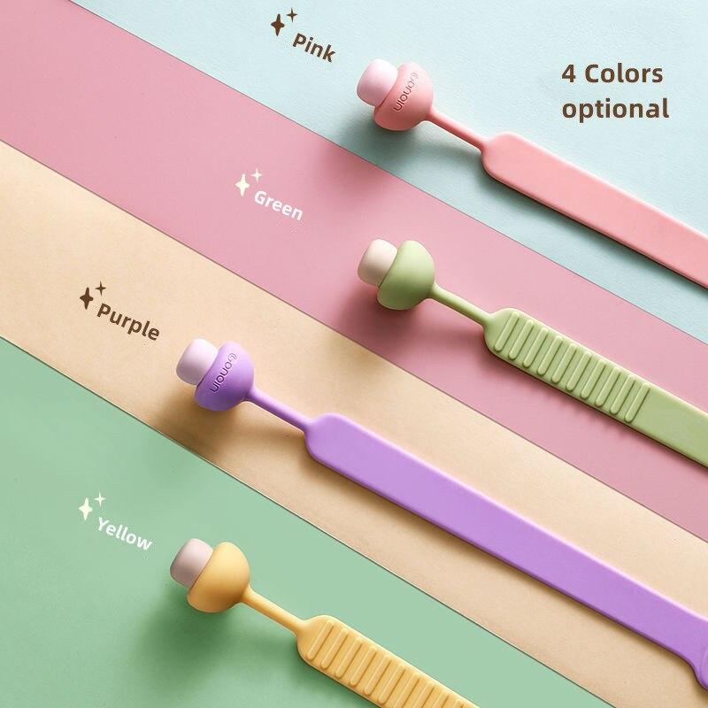 1pc Silicone Toilet Seat Cover Lid Lifter Mushroom Shape Ring Flapper Handle Holder Household Bathroom WC Accessories Avoid Touching